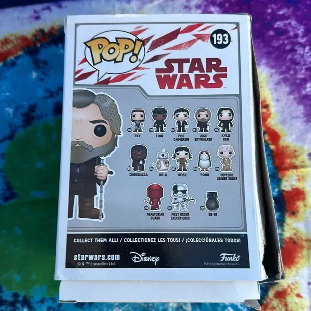 Funko Pop Luke Skywalker #193 – Star Wars Vinyl Figure, Jedi Hero Edition
